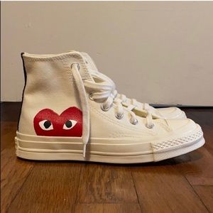 NEW Comme does Garçons Play Converse